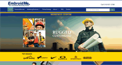 Desktop Screenshot of embroidme-redondobeach.com